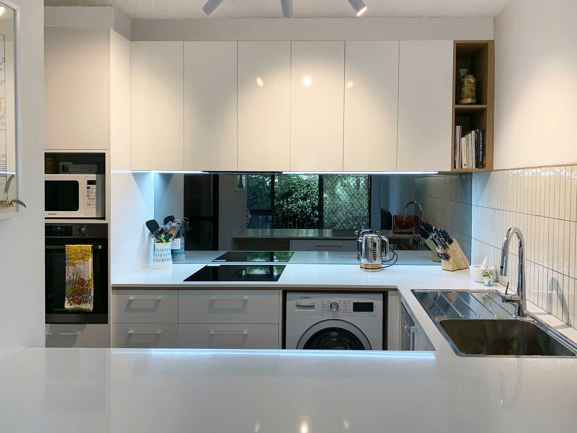 Beautifully Crafted White Cabinets