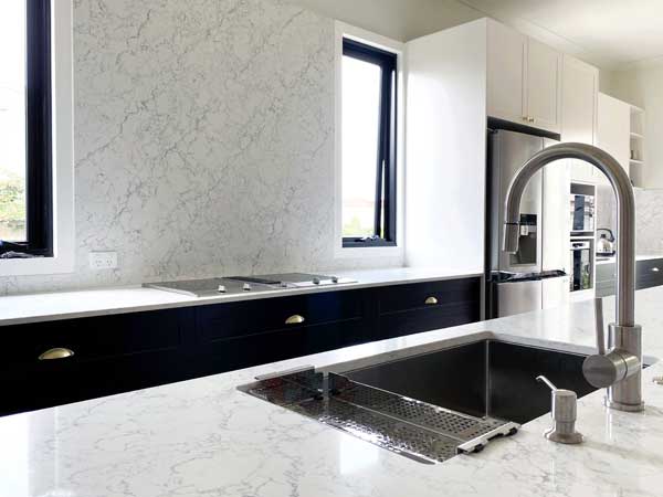 Trendy Kitchen Benchtops - Kind Kitchens