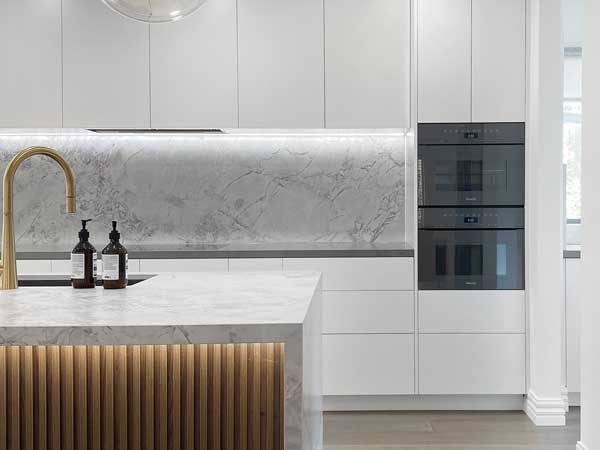 Contemporary Style Galley Kitchen Ideas in Ashwood